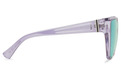 Alternate Product View 3 for Overture Sunglasses PURPLE TRANS SATIN/STELLA