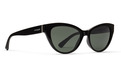 Alternate Product View 1 for Ya Ya! Sunglasses BLK GLOS/VINTAGE GRY