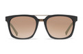Alternate Product View 2 for Plimpton Sunglasses BLK SAT/RST GRADIENT