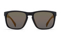 Alternate Product View 2 for Lomax Polarized Sunglasses BLK SATIN GOLD POLAR