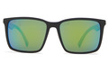 Alternate Product View 2 for Lesmore Polarized Sunglasses BLK/SIL PLR GLS
