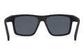 Alternate Product View 4 for Dipstick Sunglasses BLK SAT/SIL CHROME