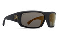 Alternate Product View 1 for Clutch Polarized Sunglasses BLK SATIN GOLD POLAR