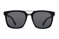 Alternate Product View 2 for Plimpton Polarized Sunglasses BLK GLOSS/GREY POLAR