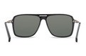 Alternate Product View 4 for Hotwax Sunglasses BLK GLOS/VINTAGE GRY