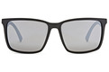 Alternate Product View 2 for Lesmore Sunglasses BLK SATIN/GRY CHRM