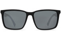 Alternate Product View 2 for Lesmore Sunglasses BLK SAT CAM/SIL CHRM