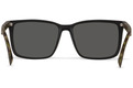 Alternate Product View 4 for Lesmore Sunglasses BLK SAT CAM/SIL CHRM