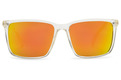 Alternate Product View 2 for Lesmore Sunglasses CRYSTAL/BRZ FIRE CHR