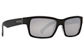 Alternate Product View 1 for Fulton Sunglasses BLK GLOSS/SIL CHROME