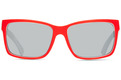 Alternate Product View 2 for Elmore Sunglasses RED-WHT-NVY/SIL CHRM