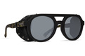 Alternate Product View 1 for Psychwig Sunglasses BLK SAT CAM/SIL CHRM
