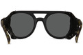 Alternate Product View 4 for Psychwig Sunglasses BLK SAT CAM/SIL CHRM