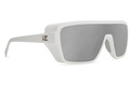 Alternate Product View 1 for Defender Sunglasses WHT SAT/SIL CHR GRAD