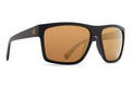 Alternate Product View 1 for Dipstick Sunglasses BLACK/GOLD CHROME