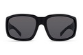 Alternate Product View 2 for Palooka Sunglasses BLACK SATIN/GREY