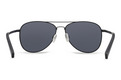Alternate Product View 4 for Farva Sunglasses BLACK SATIN/GREY