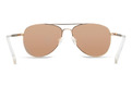 Alternate Product View 4 for Farva Sunglasses GOLD/GREEN CHROME