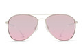 Alternate Product View 2 for Farva Sunglasses SILVER/ROSE CHROME