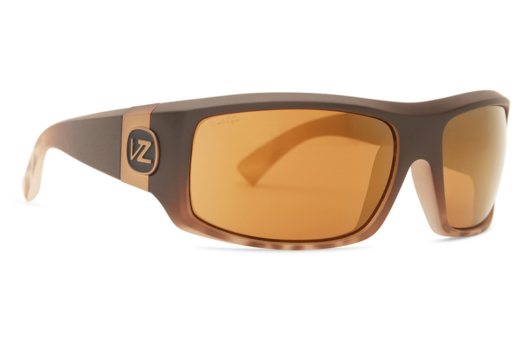 VonZipper Clutch Polarized Rectangular Sunglasses