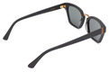 Alternate Product View 3 for Jinx Polarized Sunglasses BLK SAT/VIN GRY POLR