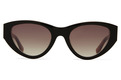 Alternate Product View 2 for Dora Sunglasses BLACK-BROWN LAM/BROWN GRA