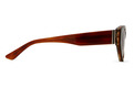Alternate Product View 4 for Dora Sunglasses BLACK-BROWN LAM/BROWN GRA