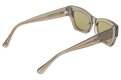 Alternate Product View 3 for Fawn Sunglasses OYSTER/LIGHT GREEN