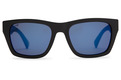 Alternate Product View 2 for Mode Polarized Sunglasses BLK SAT/BLU FLSH PLR