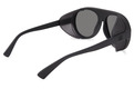 Alternate Product View 3 for Esker Sunglasses BLK GLOSS/SIL CHROME