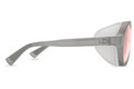 Alternate Product View 4 for Esker Sunglasses GREY TRANS SAT/ROSE BLU F