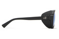 Alternate Product View 4 for Esker Polarized Plus Sunglasses BLK SAT/GRN GLS POLR