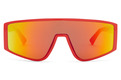 Alternate Product View 2 for HYPERBANG SUNGLASSES  RED/CHROME
