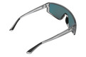 Alternate Product View 3 for HYPERBANG SUNGLASSES  GREY TRANS SATIN/BLK-FIRE
