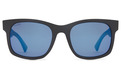 Alternate Product View 4 for Bayou Polarized Sunglasses BLK SAT/BLU FLSH PLR
