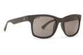 Bayou Polarized Sunglasses BLK SAT/VIN GRY POLR Color Swatch Image