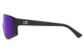 Alternate Product View 4 for Hyperbang Polarized Sunglasses BLK SAT/BLU FLSH PLR