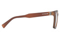 Alternate Product View 4 for Television Sunglasses BROWN SATIN/VINT GRN