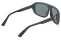 Alternate Product View 4 for Quazzi Sunglasses BLACK SATIN/GREY