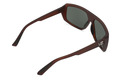 Alternate Product View 3 for Quazzi Sunglasses BROWN SATIN/VINT GRN
