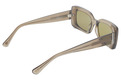 Alternate Product View 3 for Radio Sunglasses OYSTER/LIGHT GREEN
