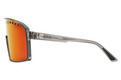 Alternate Product View 4 for Super Rad Sunglasses GREY TRANS SATIN/BLK-FIRE