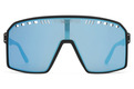 Alternate Product View 2 for Super Rad Polarized Sunglasses BLK SAT/BLU FLSH PLR
