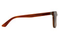 Alternate Product View 4 for Crusoe Sunglasses BLACK-BROWN LAM/BROWN GRA
