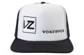 Alternate Product View 2 for Foam Dome Trucker Hat  WHITE
