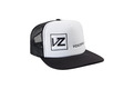 Foam Dome Trucker Hat  White  Color Swatch Image