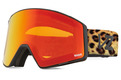 CAPSULE SNOW GOGGLE GLOSS BLACK LEOPARD / WILDLIFE FIRE CHROME  Color Swatch Image