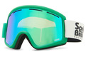 CLEAVER SNOW GOGGLE SPRING GREEN SATIN / WILDLIFE GREEN CHROME  Color Swatch Image