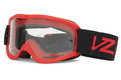 Alternate Product View 1 for SIZZLE MX GOGGLE ELEMENT RED/CLEAR