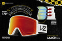 Alternate Product View 2 for Mach V.F.S. Snow Goggles MRL SAT/WLD GLD CHRM